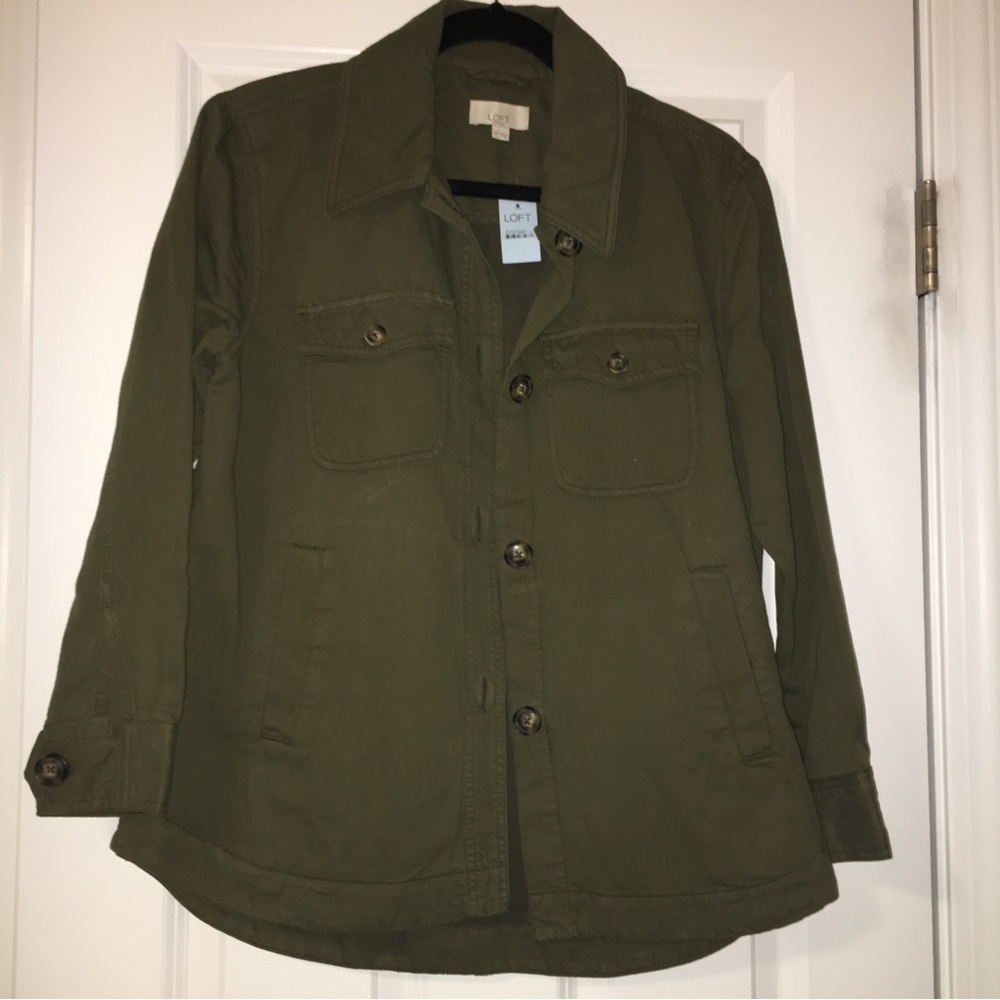 NWT Loft Shacket